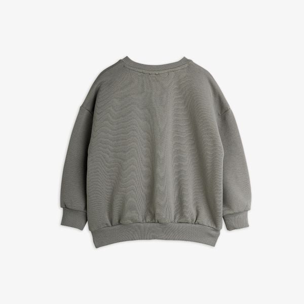 Dino patch sweatshirt Grey | Mini Rodini