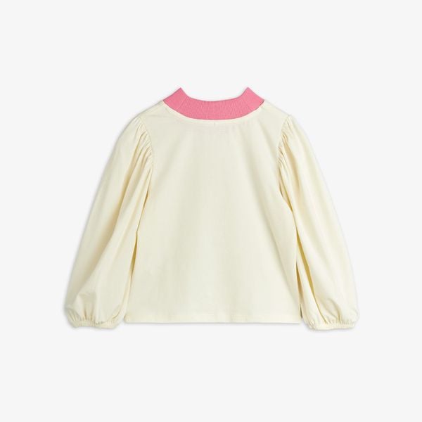 Cat balloon sleeve top