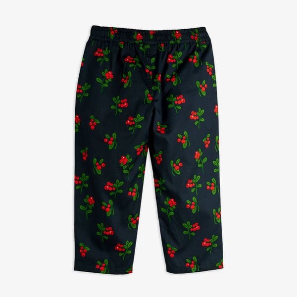 Lingonberries woven trousers