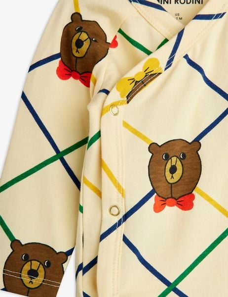 Bear check Newborn set