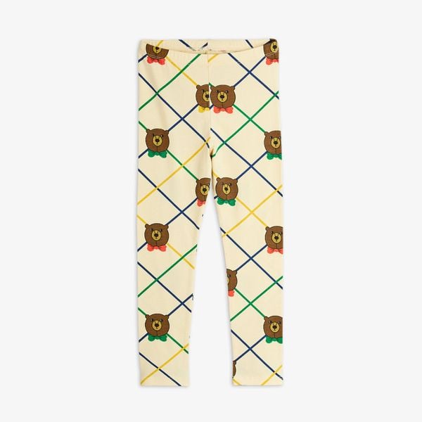 Bear check leggings