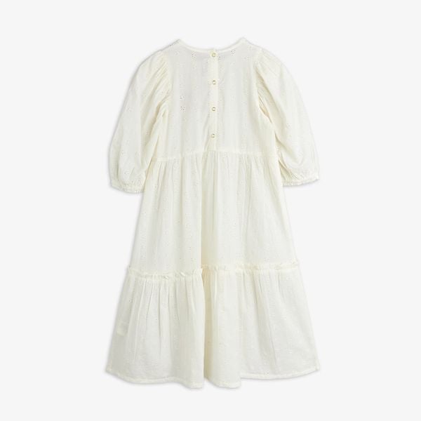 Strawberry schiffli woven dress