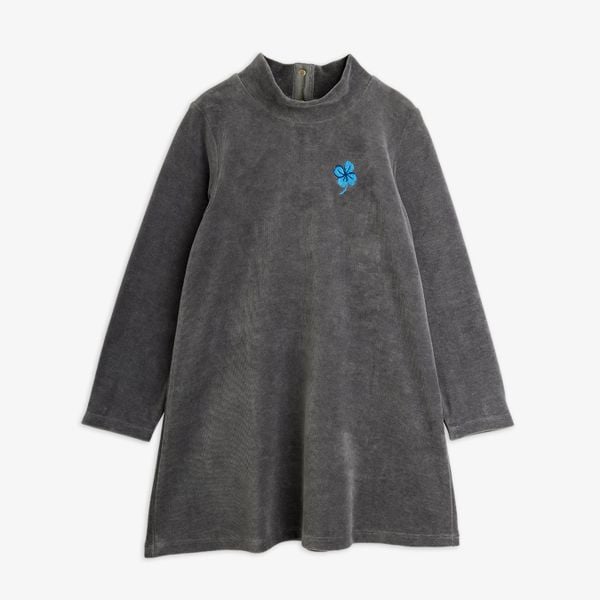 Clover velour dress