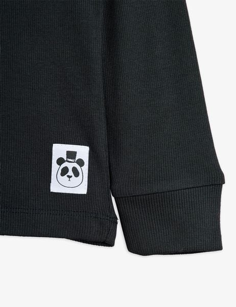 Modal rib long sleeve T-shirt 