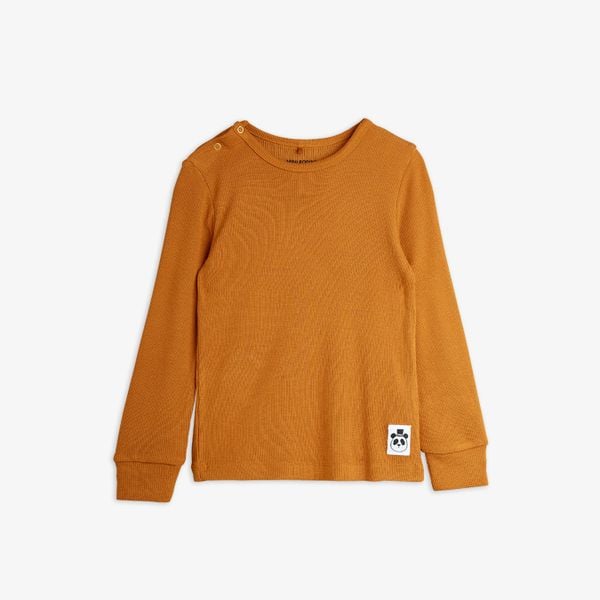 Modal rib long sleeve T-shirt