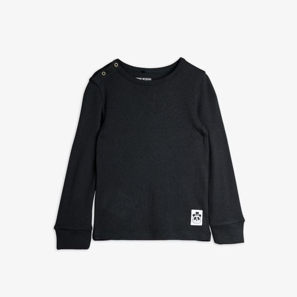 Modal rib long sleeve T-shirt 