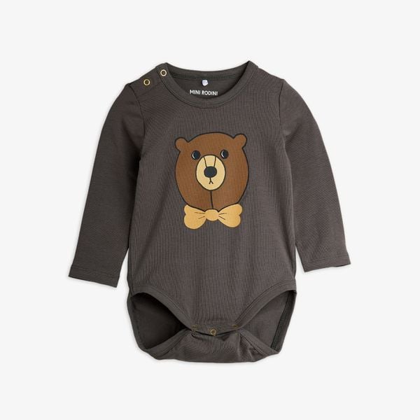 Bear long sleeve bodysuit