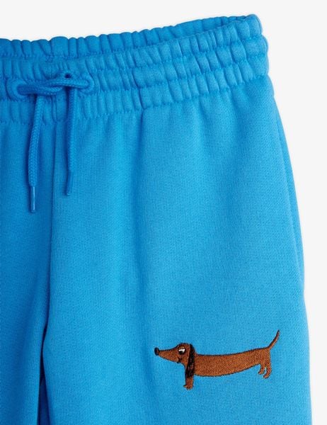 Dog embroidered sweatpants