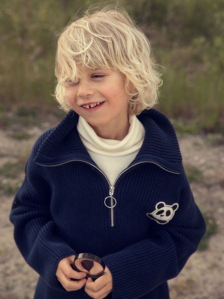 Modal rib turtleneck