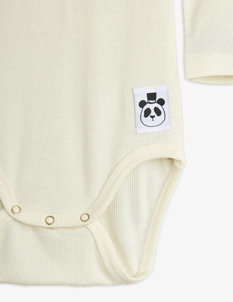 Modal rib long sleeve bodysuit