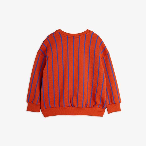 Vertical stripe sweatshirt