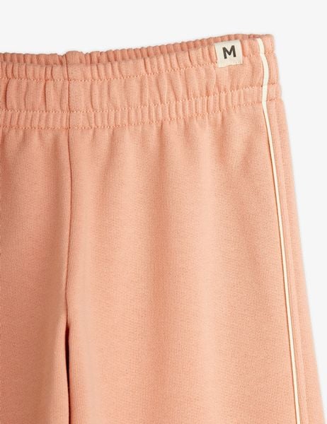 Plain piping sweatpants