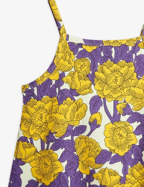 Peonies tank dress 