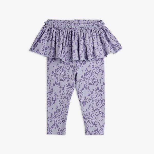 Mini Leopard Skirt Baby Leggings