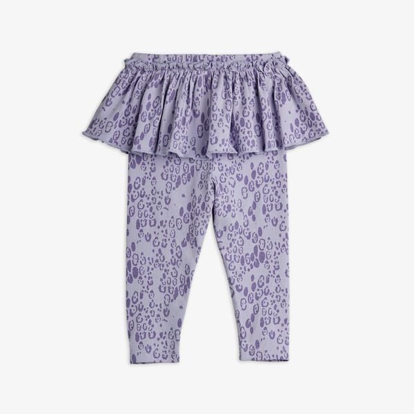 Mini Leopard Skirt Baby Leggings