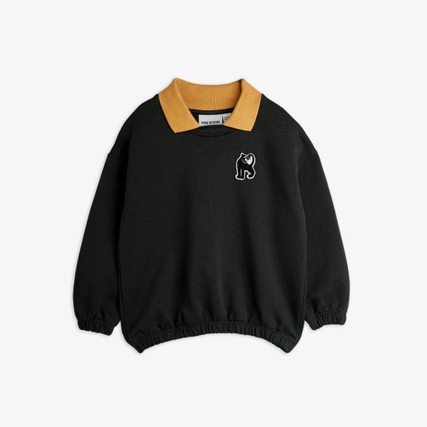 Panther Patch Collar Sweatshirt