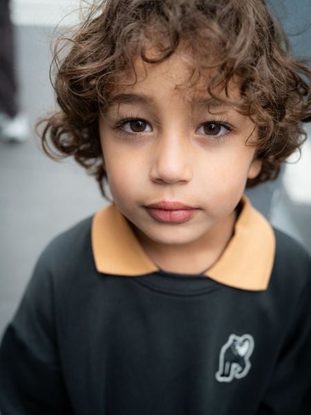 Panther Patch Collar Sweatshirt