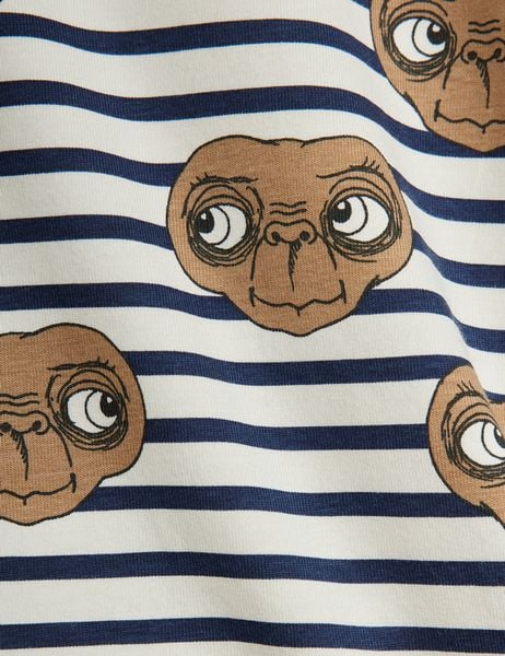 E.T. Stripe Gradpa Shirt