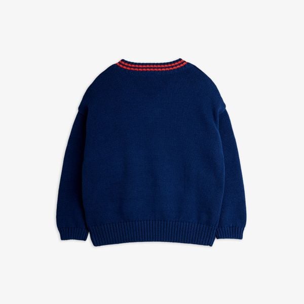 E.T. Intarsia V-Neck Sweater