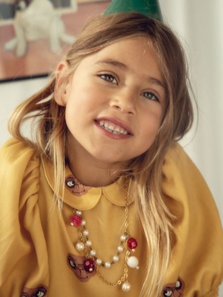 E.T. Woven Short Sleeve Dress