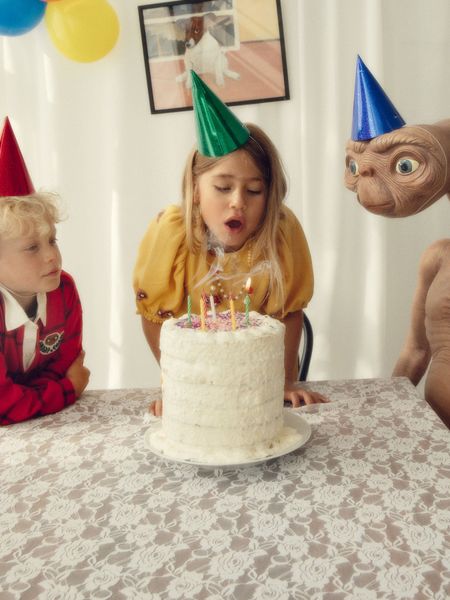 E.T. Woven Short Sleeve Dress