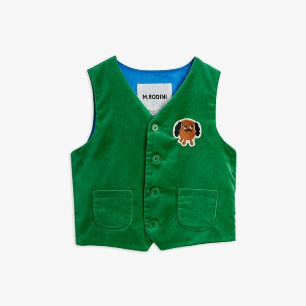 Doggie Patch Velvet Waistcoat