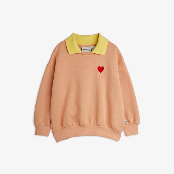 Heart Collar Sweatshirt
