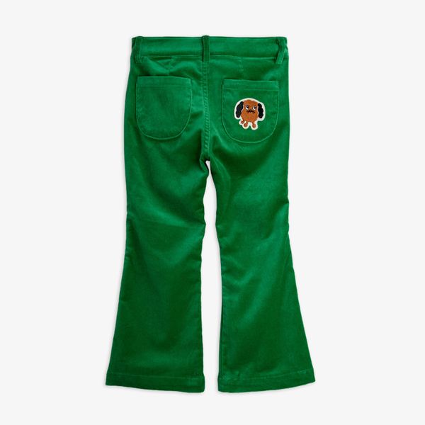 Doggie Patch Velvet Flared Trousers