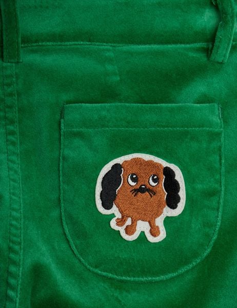 Doggie Patch Velvet Flared Trousers