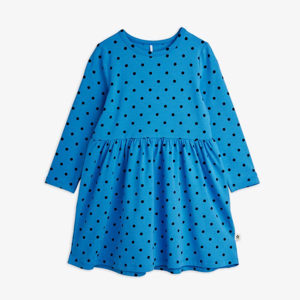 Polka Dots Long Sleeve Dress