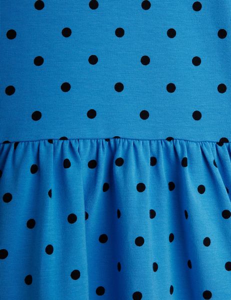 Polka Dots Long Sleeve Dress