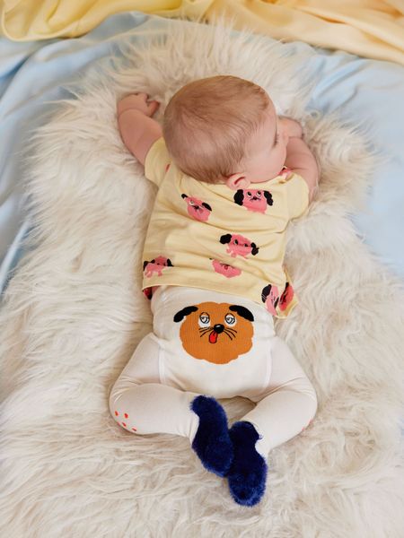Doggie Anti-Slip Baby Tights