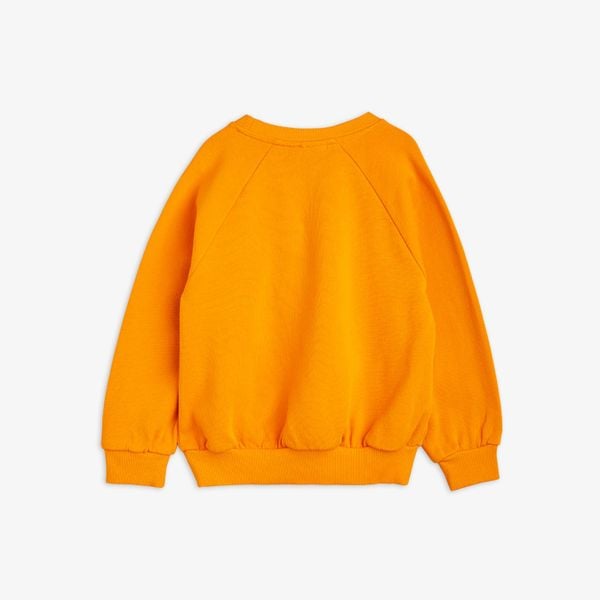 Orange sweatshirt, back.