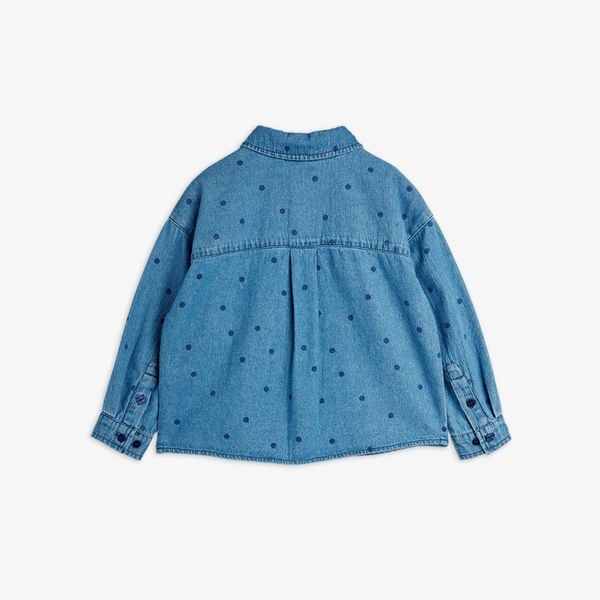 Dotted Denim Shirt