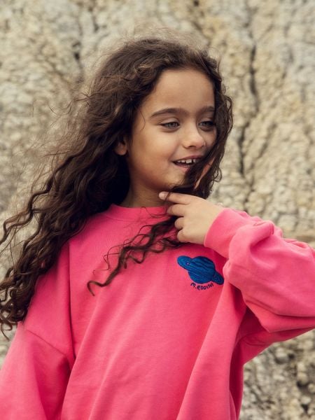 Planet Embroidered Sweatshirt