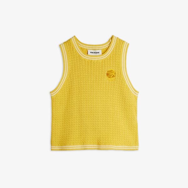 Cable Knit Tank Top