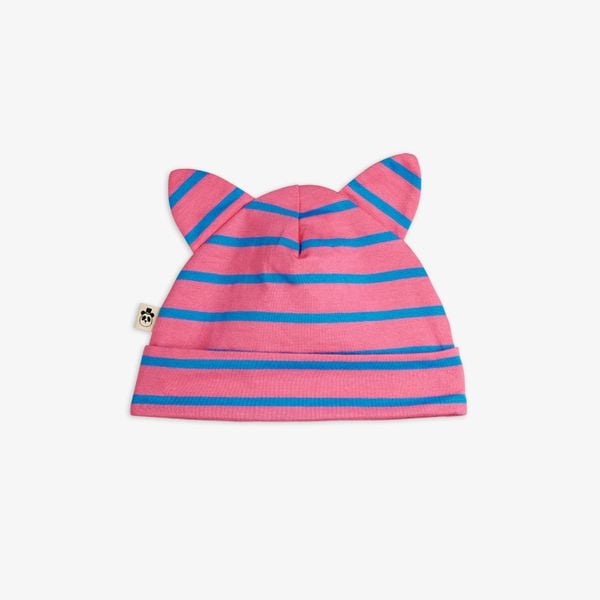 Stripe Cat Ear Beanie
