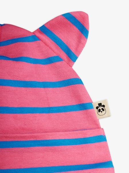 Stripe Cat Ear Beanie