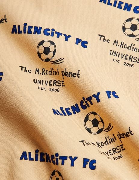 Alien City FC Print Zip Hoodie