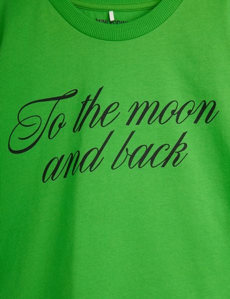 To the Moon T-Shirt Green | Mini Rodini