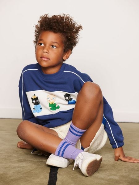 Minibabies Panel Sweatshirt