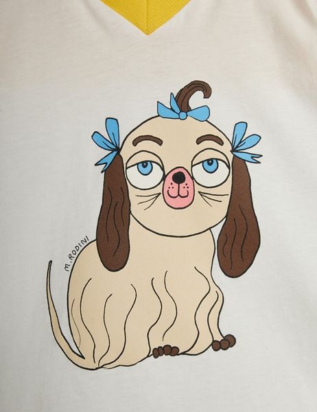 Dog V-Neck T-Shirt