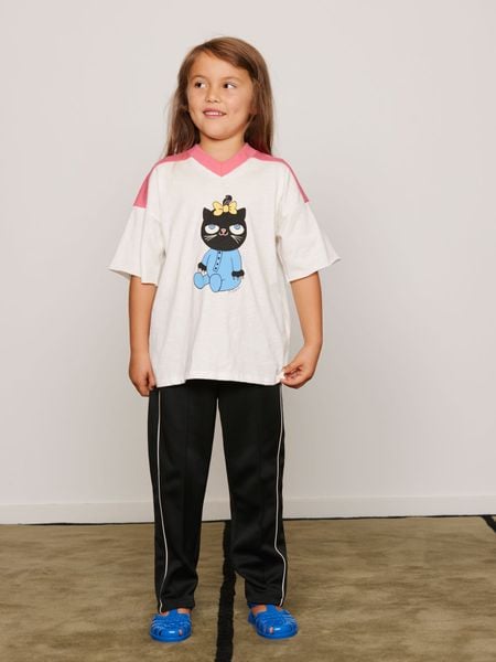 Cat V-Neck T-Shirt