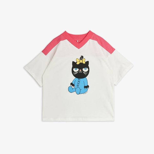 Cat V-Neck T-Shirt