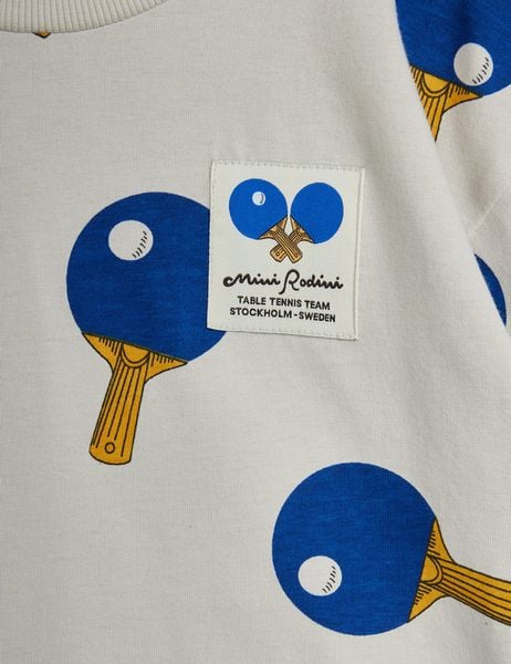 Table Tennis Print T-Shirt