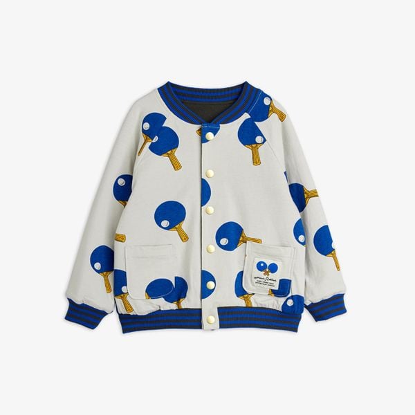 Table Tennis Reversible Baseball Cardigan