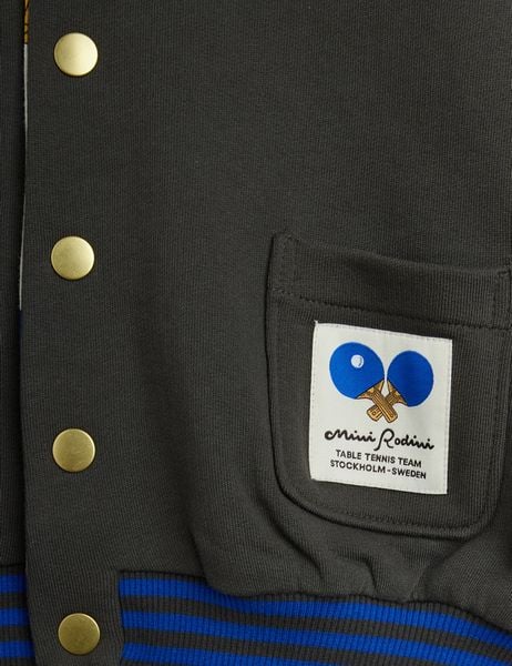 Table Tennis Reversible Baseball Cardigan