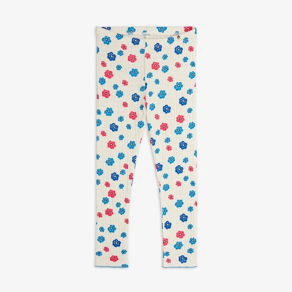 Flowers Pointelle Leggings