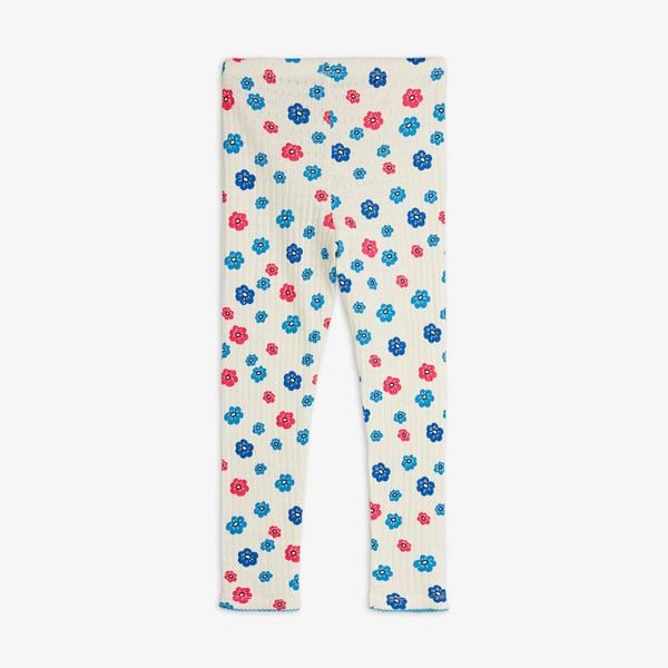 Flowers Pointelle Leggings