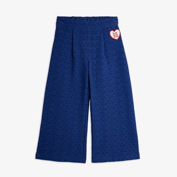 Lace patch trousers